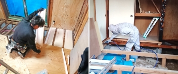 いよいよリフォーム開始です。