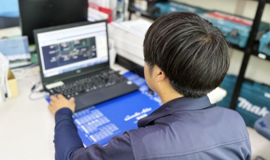 技術部の業務イメージ1
